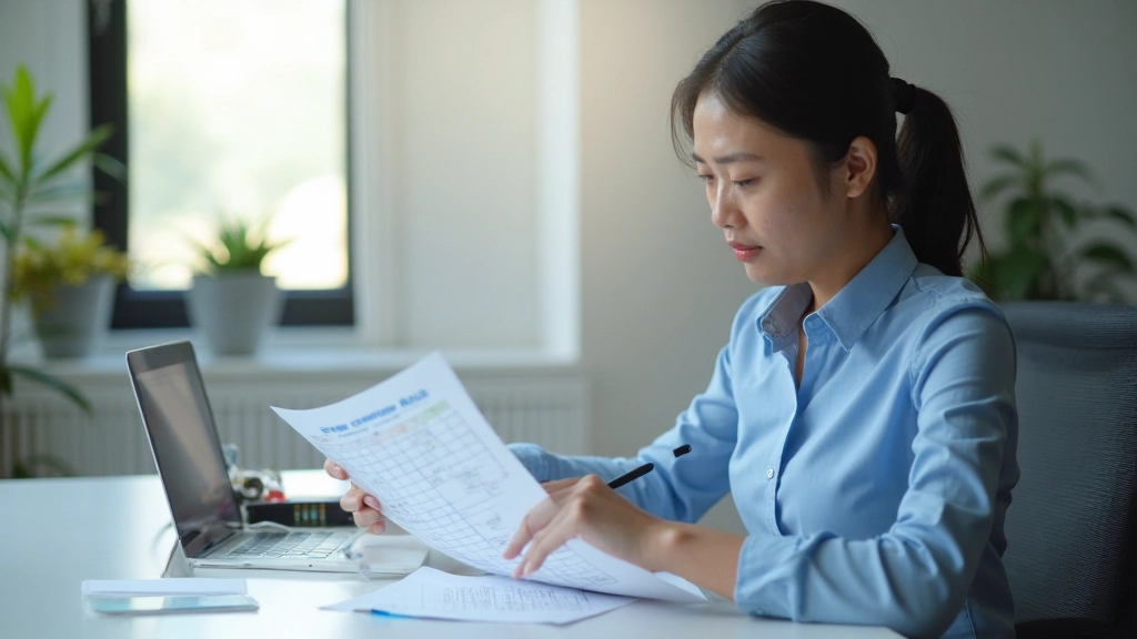 Женщина проводит планирование еженедельных целей с использованием матрицы приоритетов